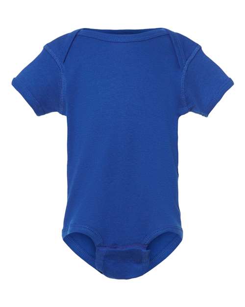 Rabbit Skins&#xAE; Infant Baby Rib Short Sleeve Bodysuit