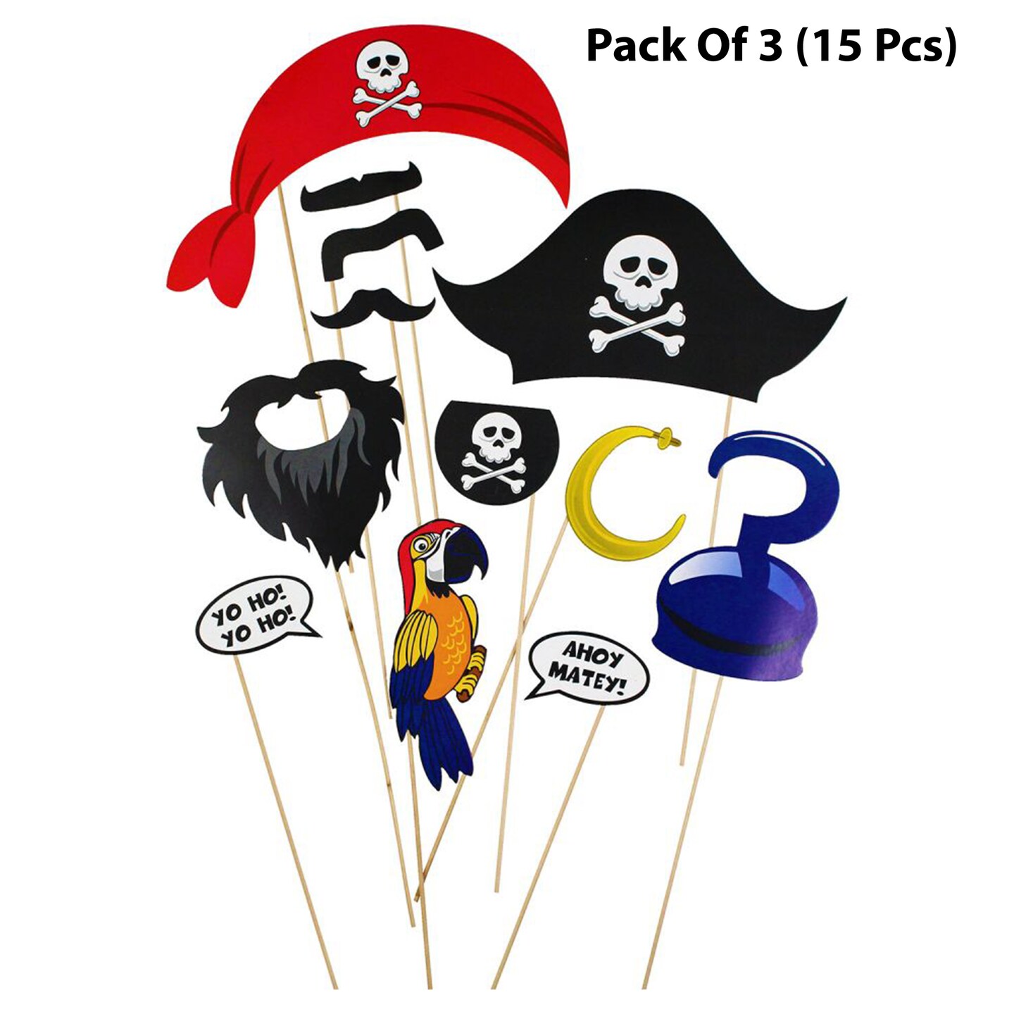 Best Photo Booth Stick Prop | 12 inches to 15 inches long Style with Unique and Artistic Stick Props | RAHEEV®