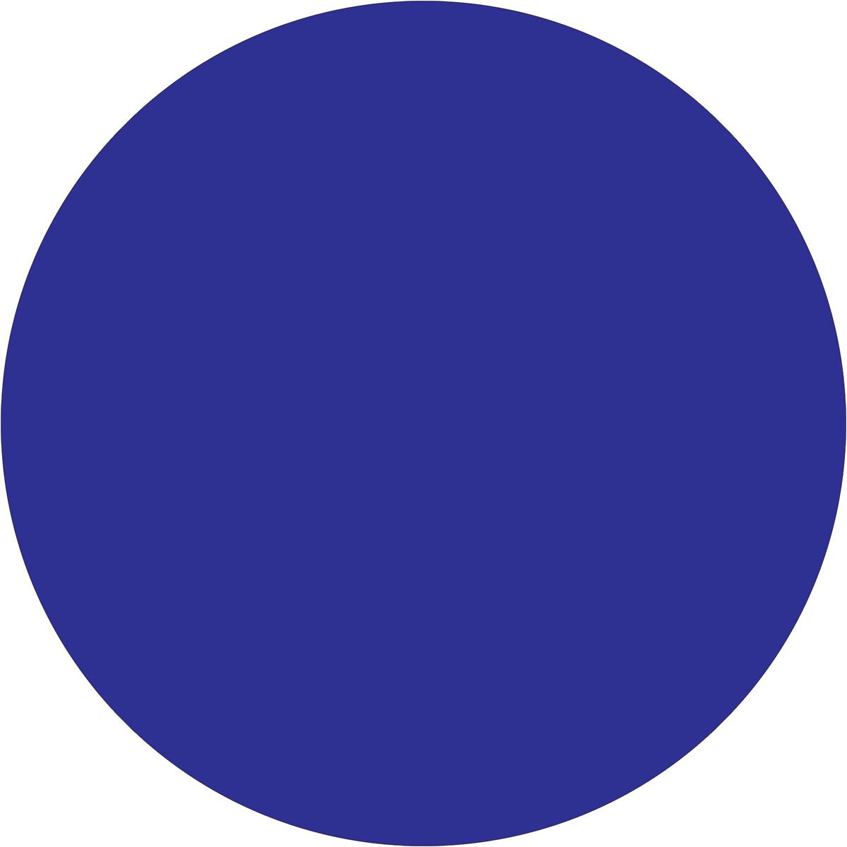 Tape Logic Inventory Circle Labels, 1/2", Dark Blue, 500/Roll Michaels