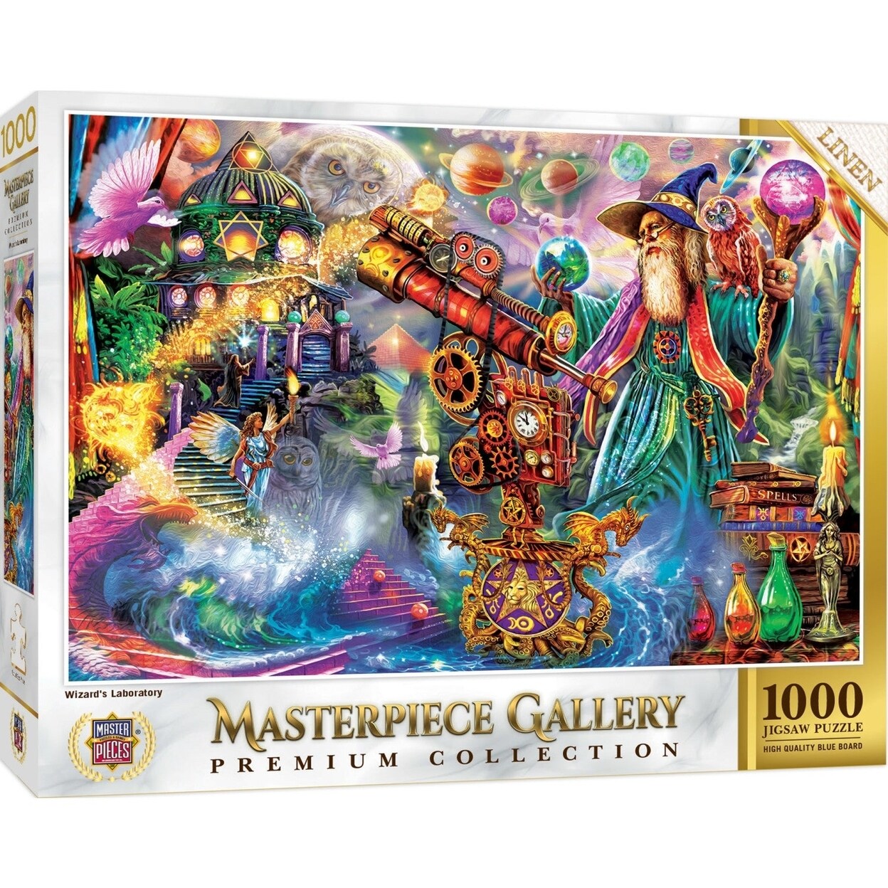 MasterPieces Masterpiece Gallery - Wizards Laboratory 1000 Piece Jigsaw Puzzle
