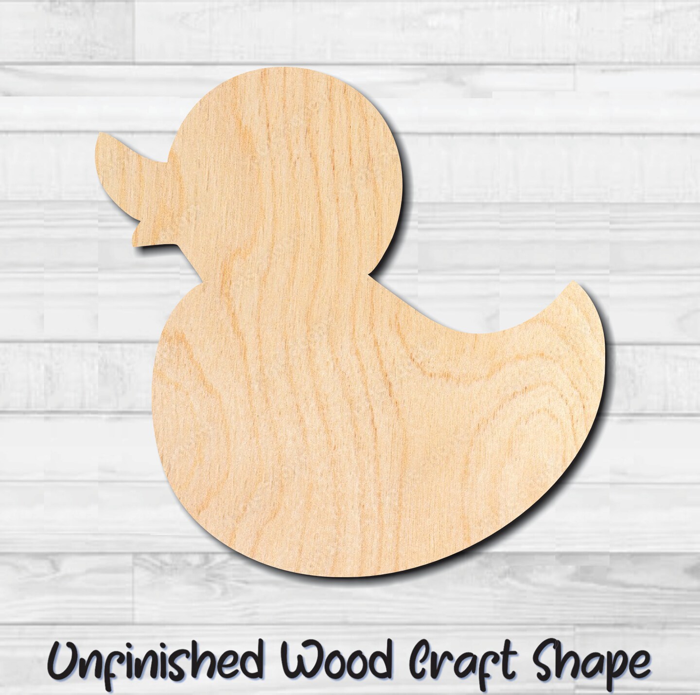 Toy Rubber Duck - Laser Cut Out Unfinished Wood Craft Shape TOY31 Toy Rubber Duck - Laser Cut Out Unfinished Wood Craft Shape TOY31