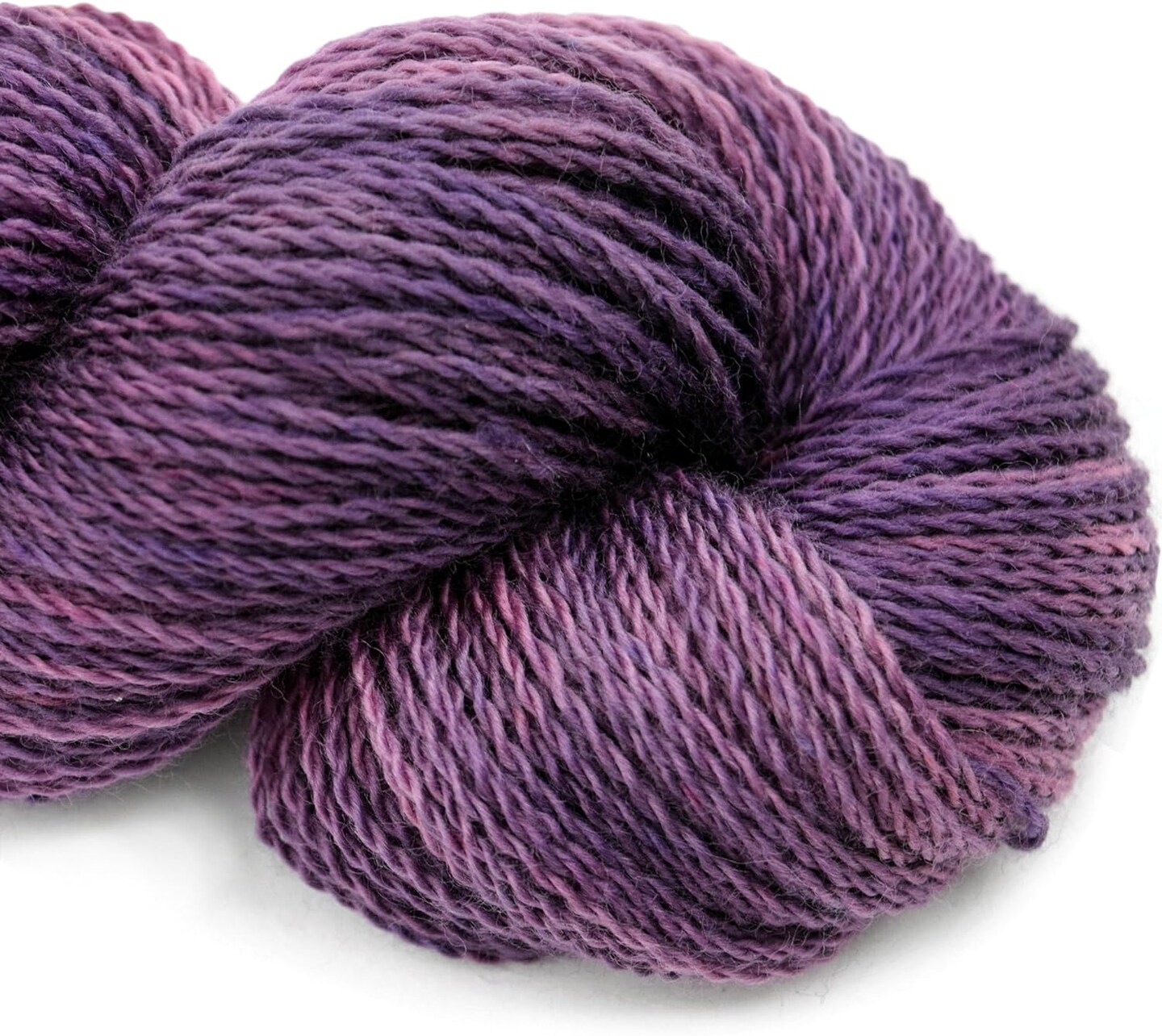 Organic Wool Yarn - Ecolana Certified Organic, Pacific Northwest Hand Dyed, #2 Fingering /Sport Weight, Knit, Crochet, Weave.