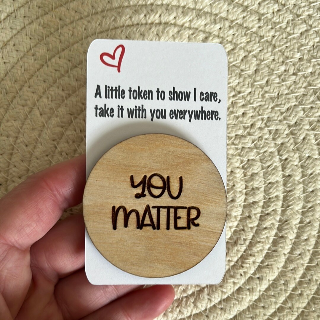 Pocket tokens, Pocket Hugs, Words of Encouragement, Positive Words, Words of support product 5