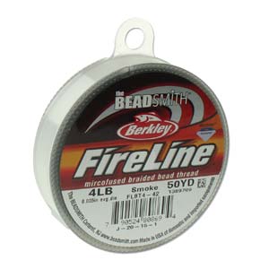 Fireline 4lb Smoke Grey 50 yards