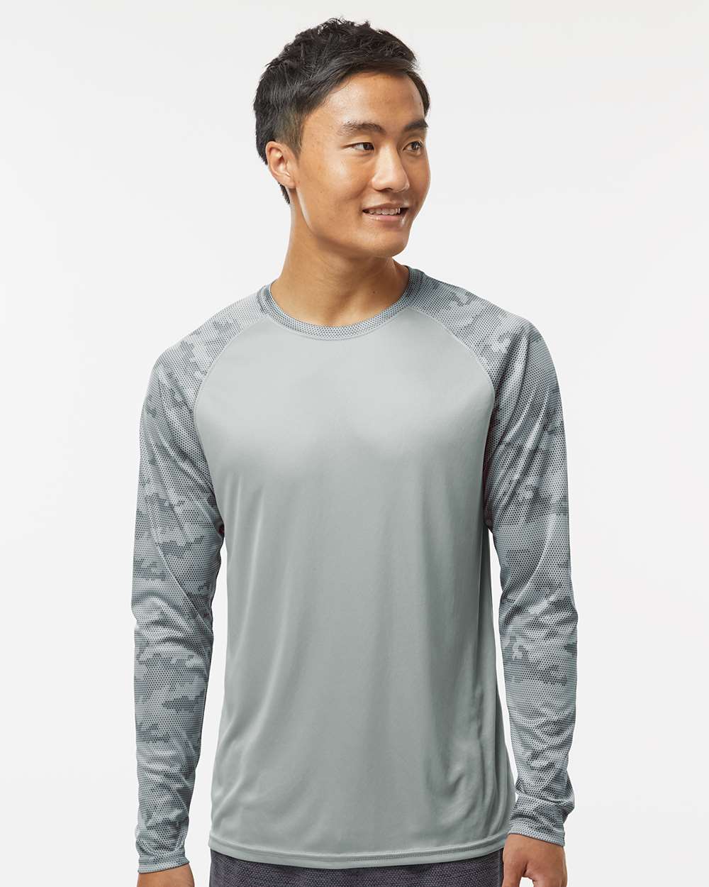 Paragon&#xAE; Camo Colorblocked Long Sleeve T-Shirt