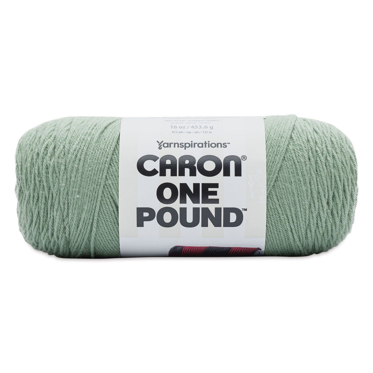 Caron One Pound Acrylic Yarn - 1 lb, 4-Ply, Succulent
