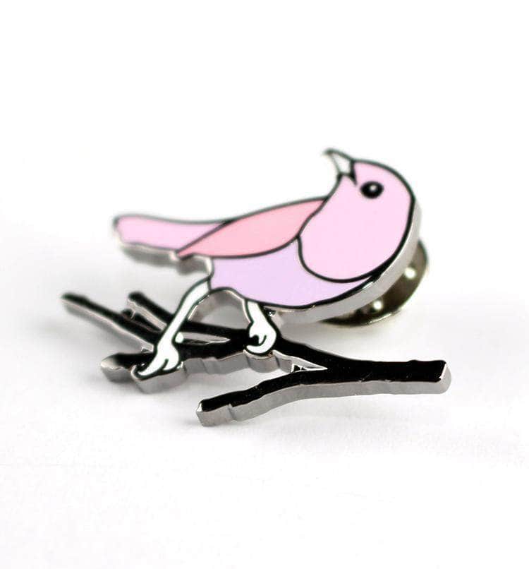 Birds of a Feather Enamel Pin