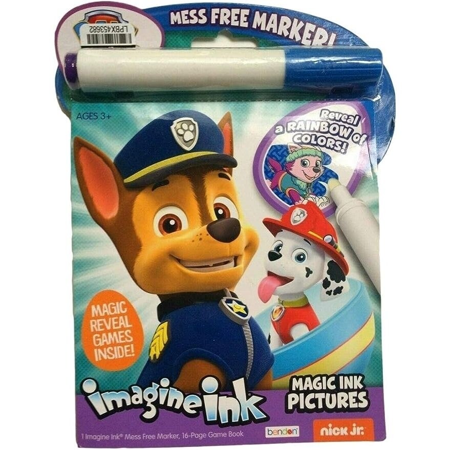 Bendon Publishing Paw Patrol Everest Imagine Ink Coloring and Activity Book Value Size