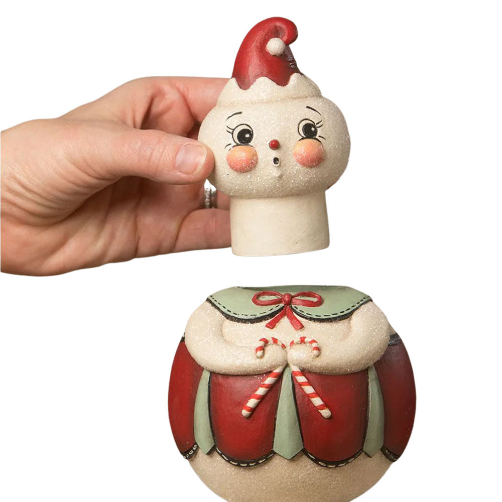 Double Cane Candice Jolly Jar 7&#x22;