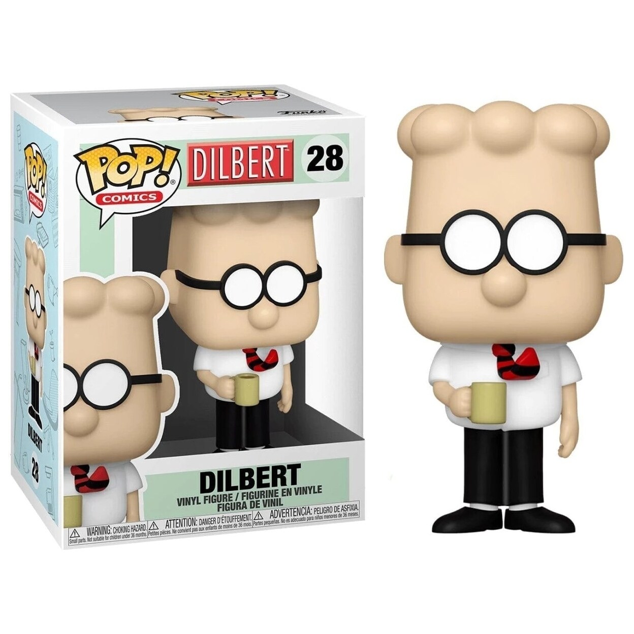 Dilbert Funko Pop Vinyl Figure Comics Collectible Toy Cartoon Character Gift
