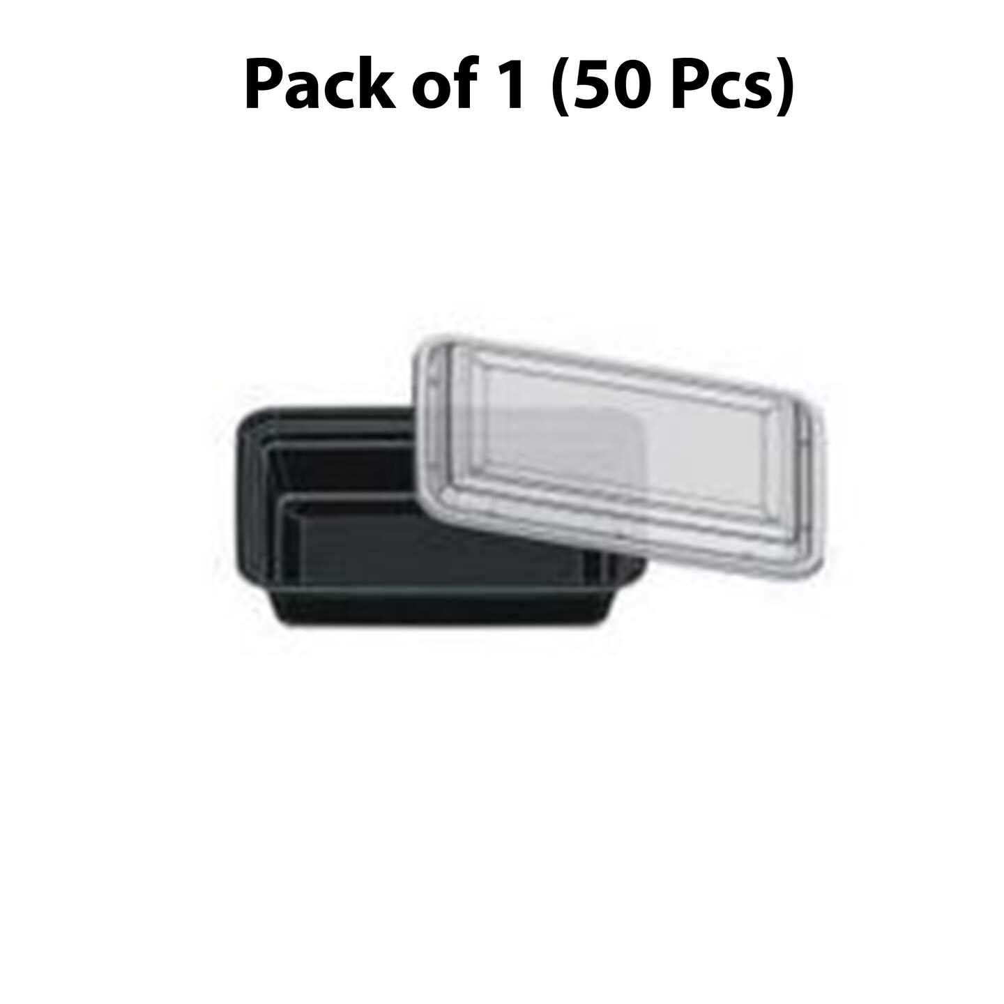 Black Rectangular Container - 120 Ct | The Black Rectangular Container Gallery | RAHEEV®