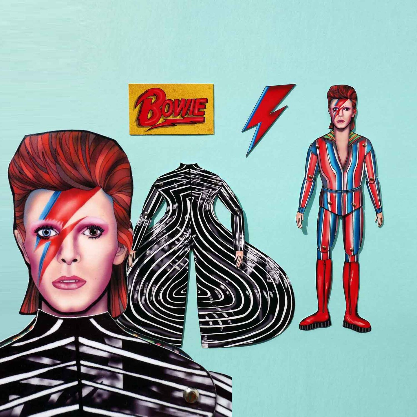 DAVID BOWIE is / コースター,オリジナルステッカー / 非売品 DAVID BOWIE is / コースター,オリジナルステッカー / 非売品