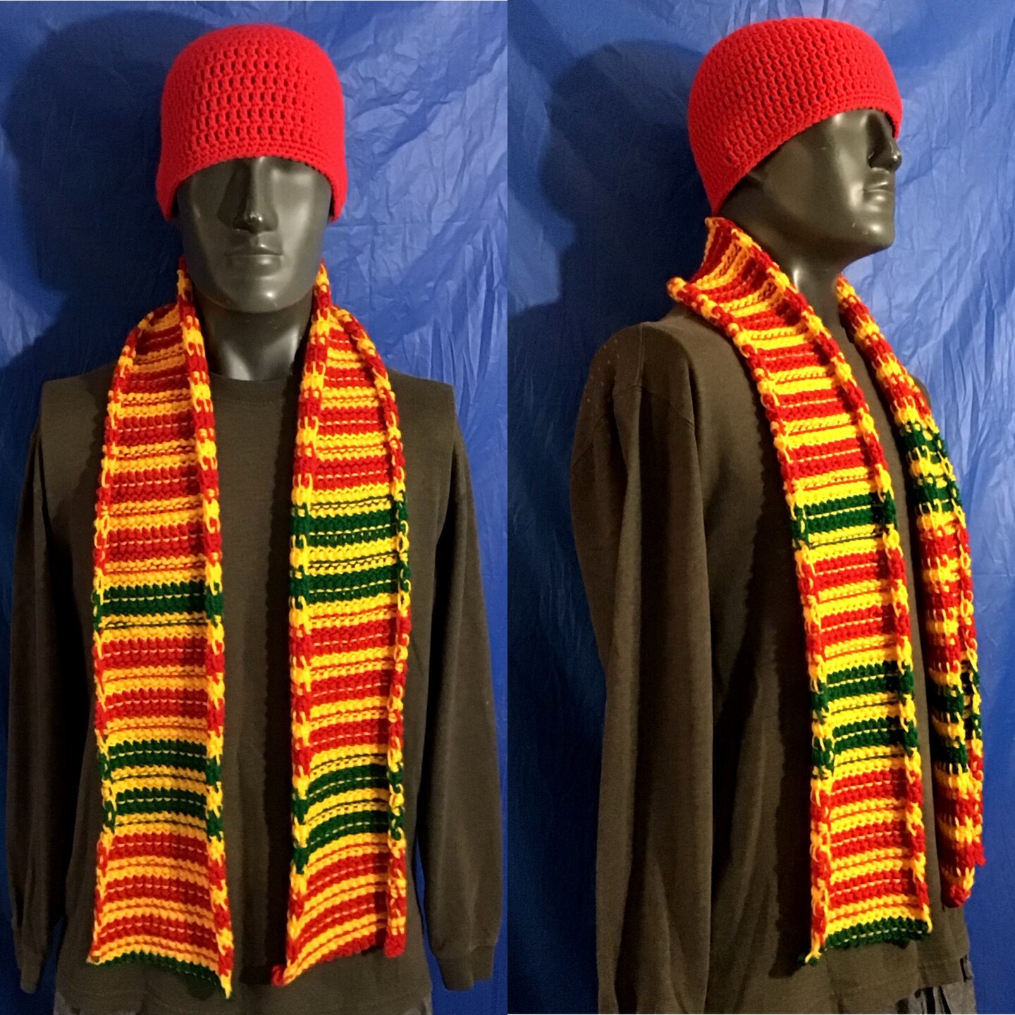 Handcrafted in the USA Hat & Scarf selling Set