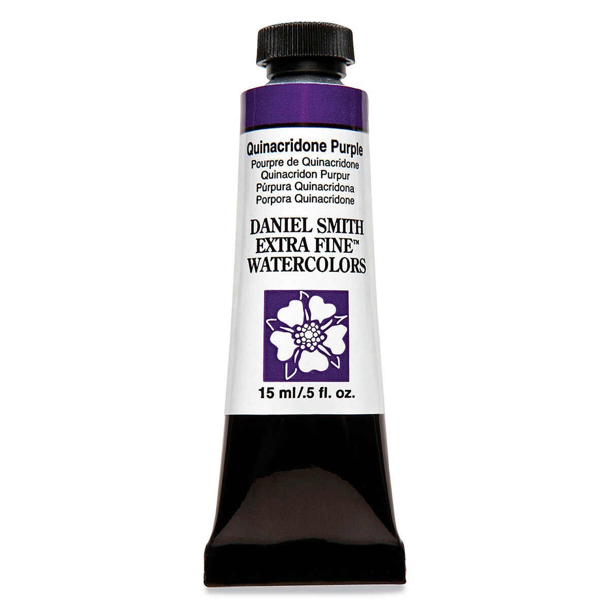 Daniel Smith Extra Fine Watercolor - Quinacridone Purple, 15 ml Tube