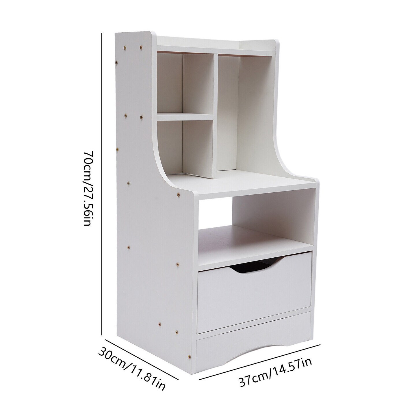 Kitcheniva Side Table Cabinet Bedside Furniture