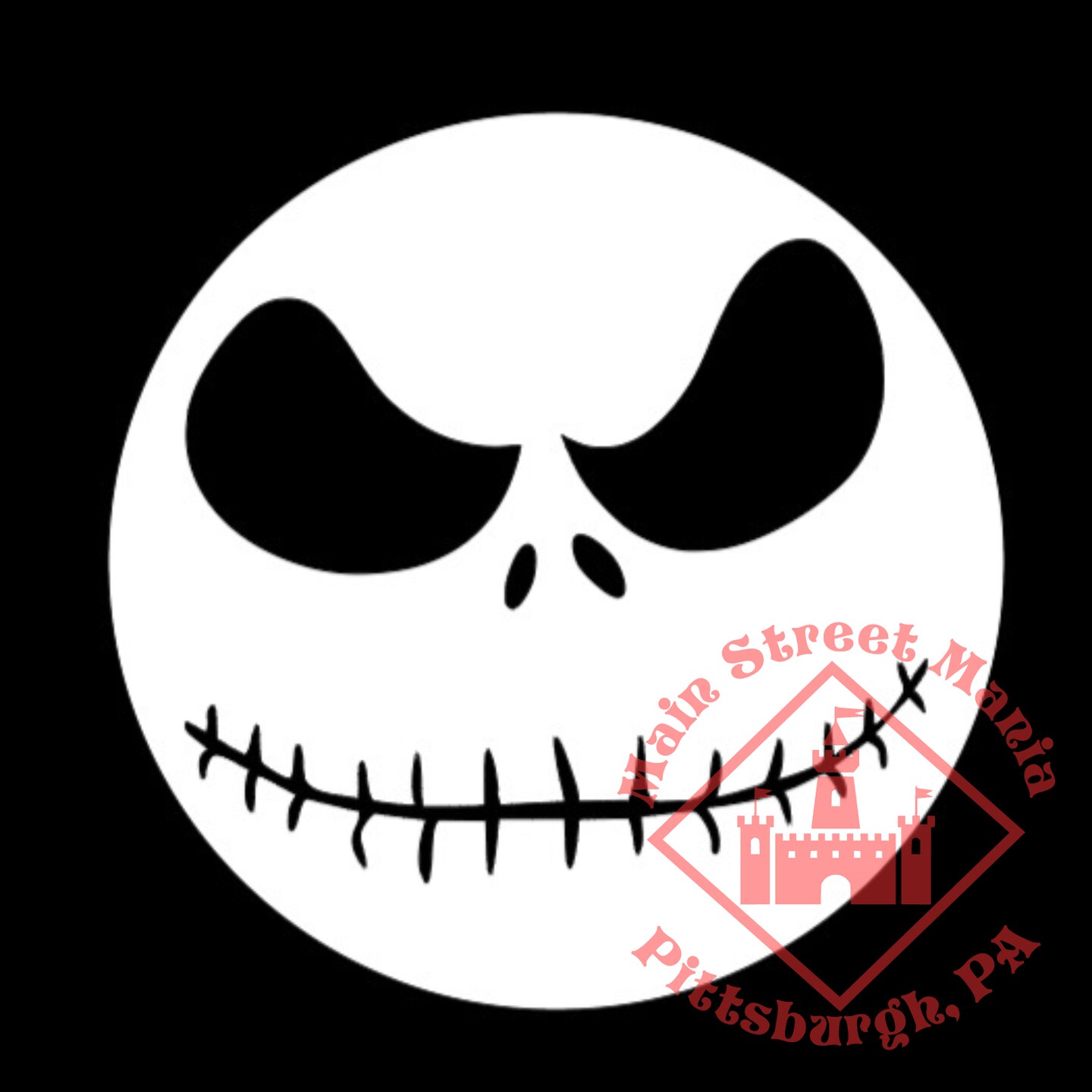 Jack Skellington Nightmare Before Christmas Decal Sticker | MakerPlace ...