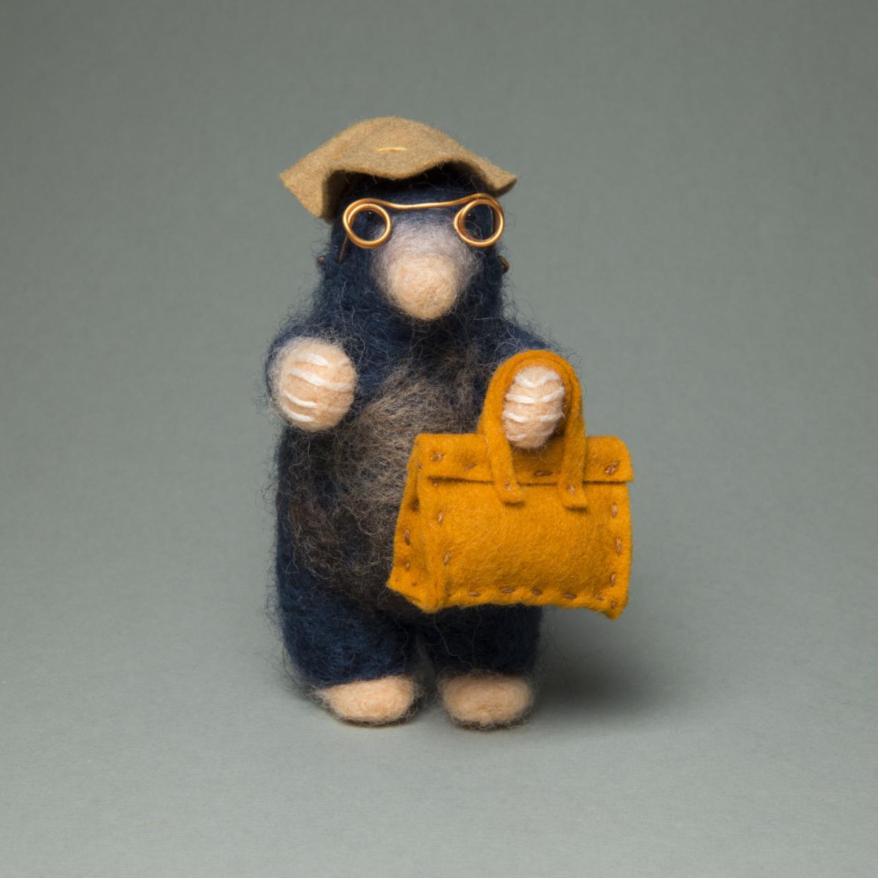Felting kit &#x22;Small mole&#x22;