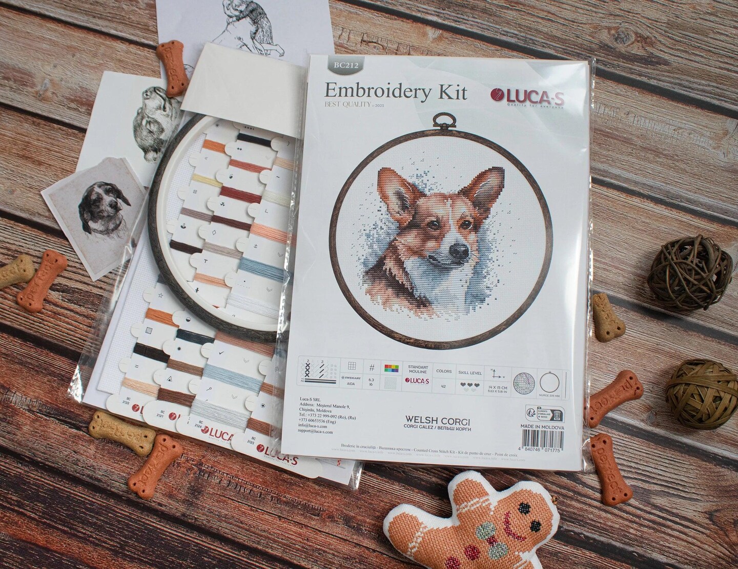 Welsh BC212l Counted Cross-Stitch Kit