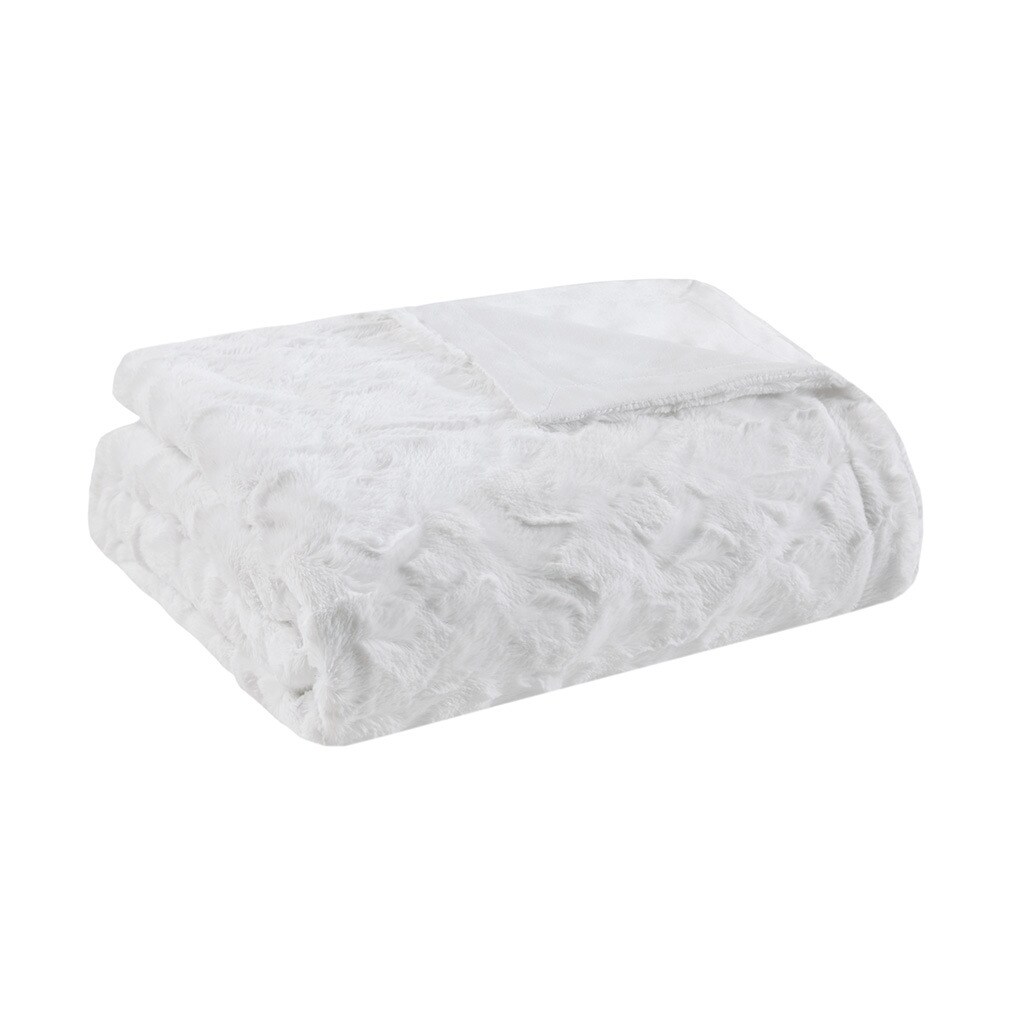 Luxuriously Soft Oversized Faux Fur Throw