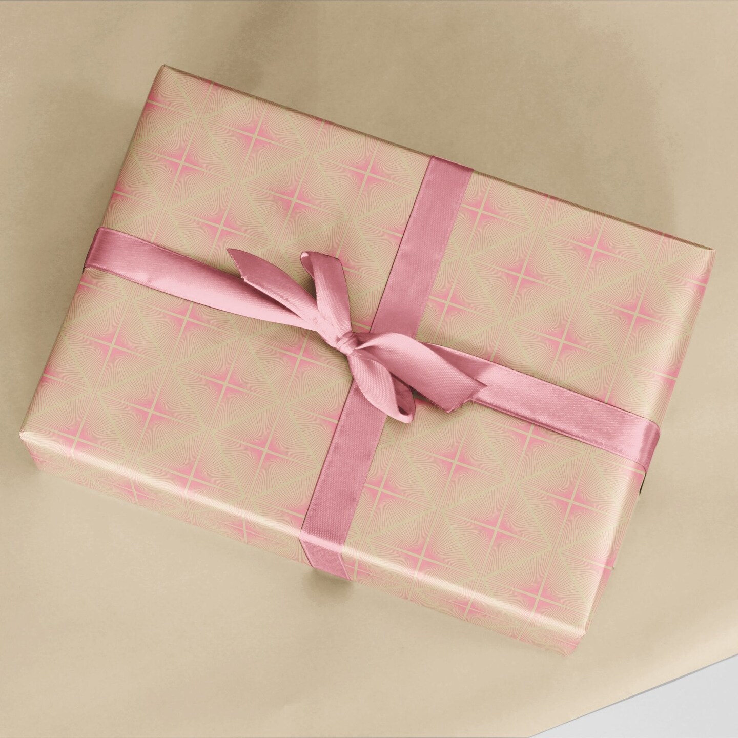 Fine Line Pink Deco Wrapping Paper Michaels
