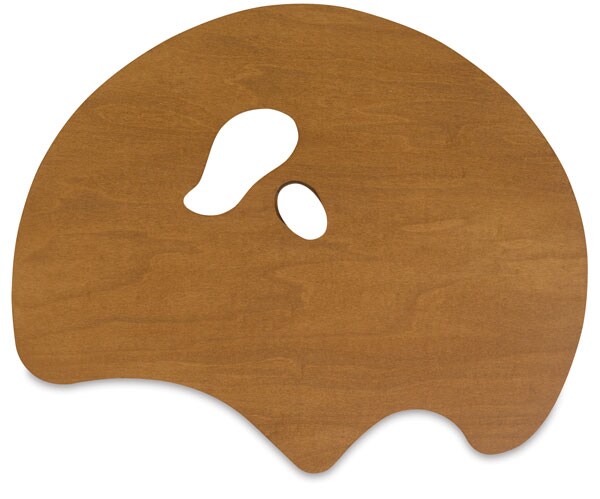 New Wave Art Wood Palette - 22-1/4&#x22; x 18&#x22; x 1/5&#x22;, Grand View Confidant, Right Hand