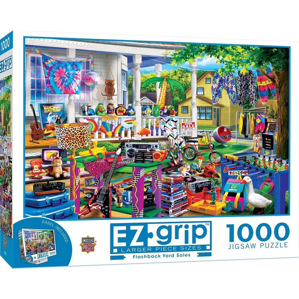 MasterPieces EZ Grip Flashback Yard Sales 1000 Piece Jigsaw Puzzle