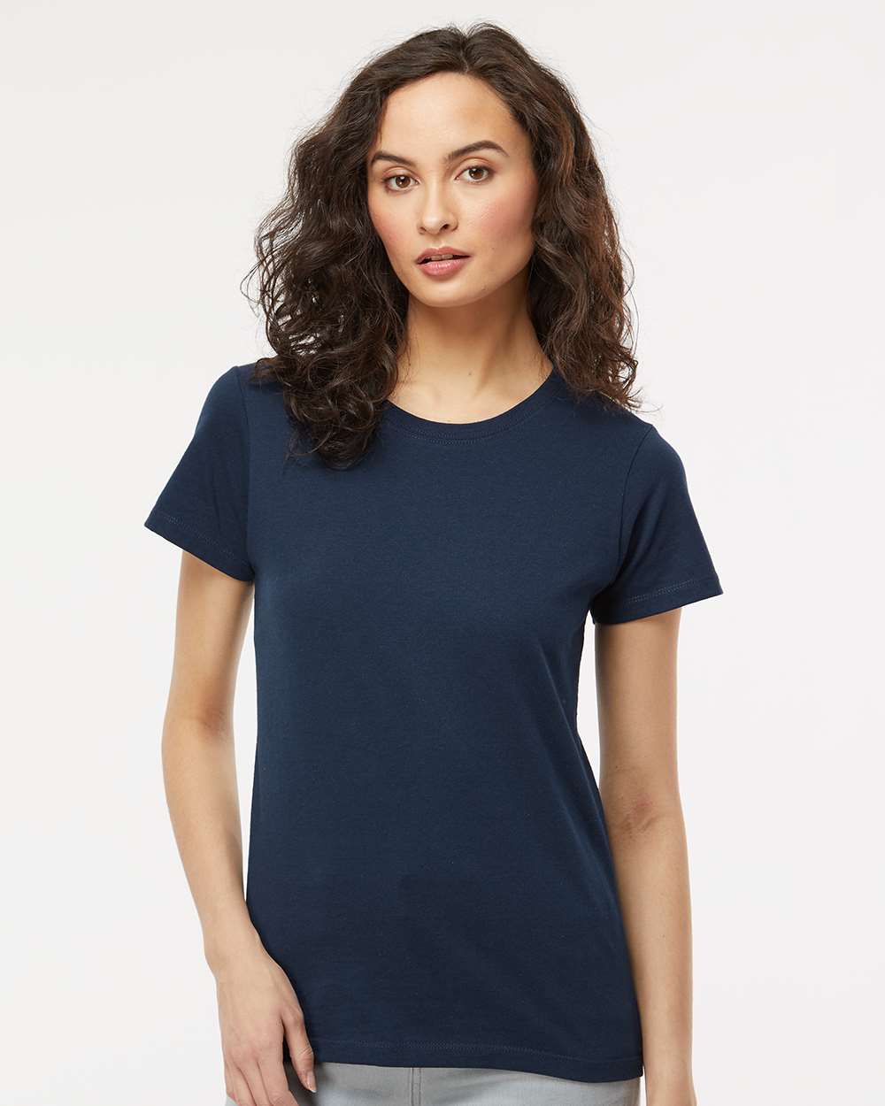 M&#x26;O&#xAE; Women&#x27;s Gold Soft Touch Crew Neck Short Sleeve T-Shirt