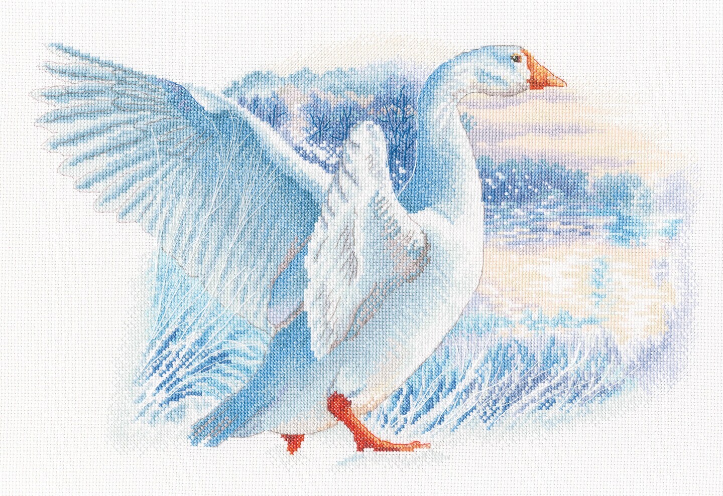 Snow goose M855 Counted Cross Stitch Kit