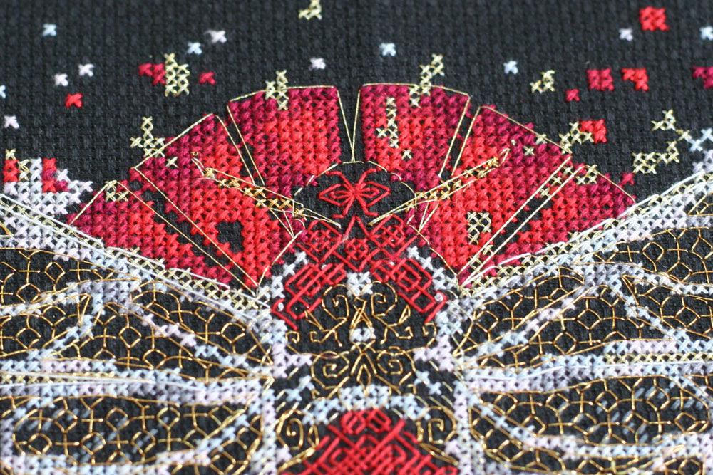 Cross-stitch kit Calyptra