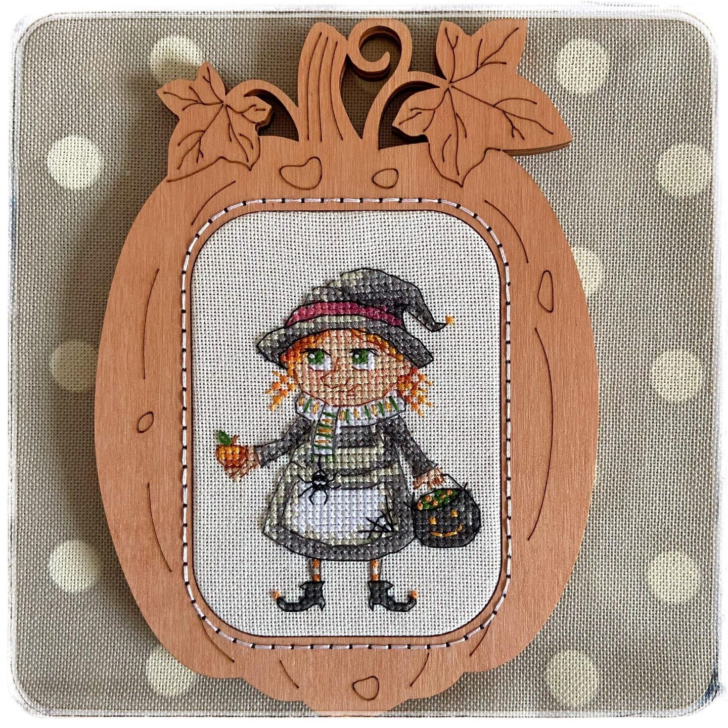 Pumpkin DI-03/08 Cross-Stitch Frame