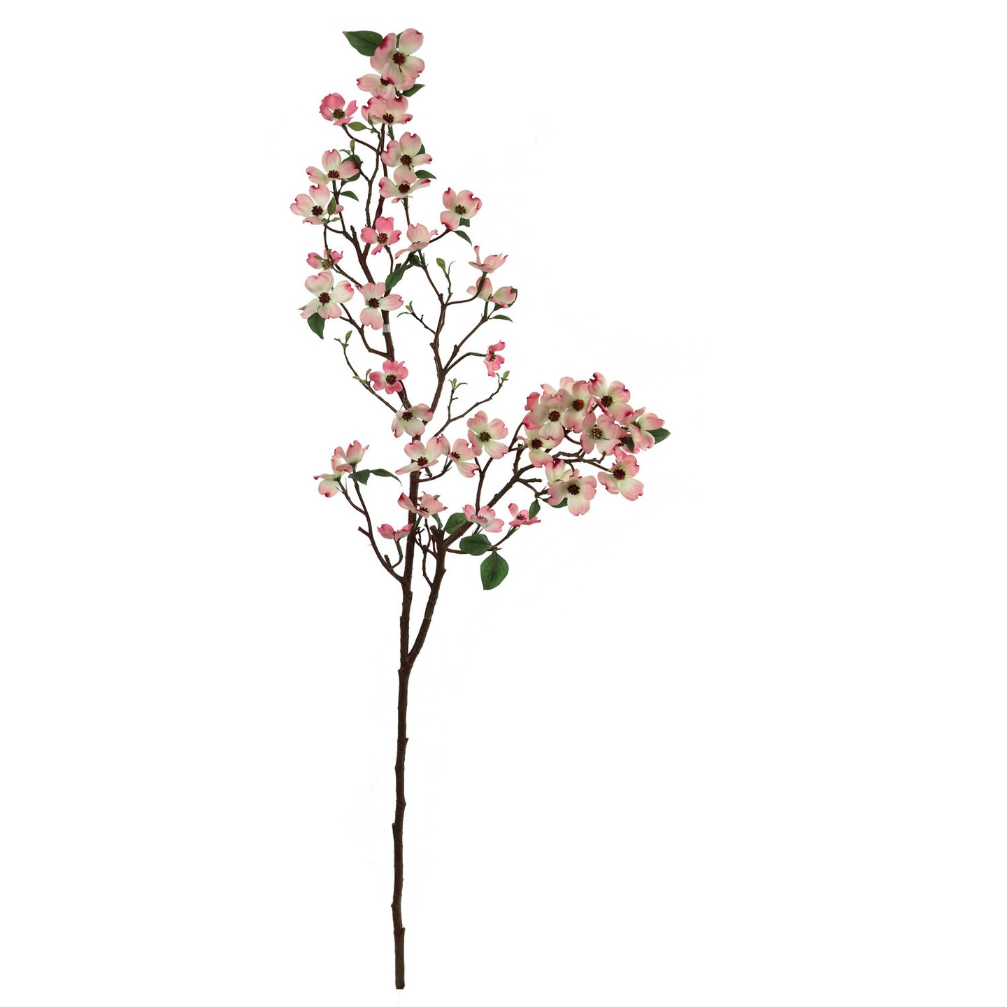 6Pack Pink Dogwood Stem, 50Inch, Indoor Use, Silk Flowers, Vase Filler, Tree Branches by