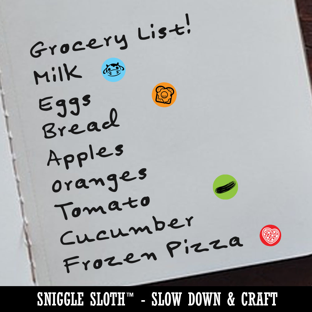 Sunny Weather Day Planner 200+ 0.50&#x22; Round Stickers