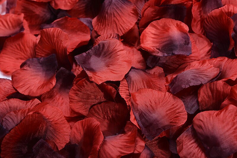 1000 Pcs Rose Petal Wedding Party Decorations