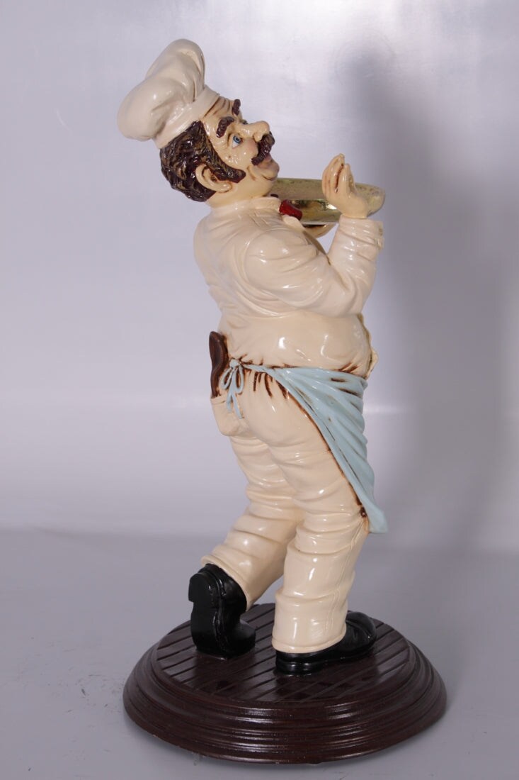 Chef Butler Small Statue