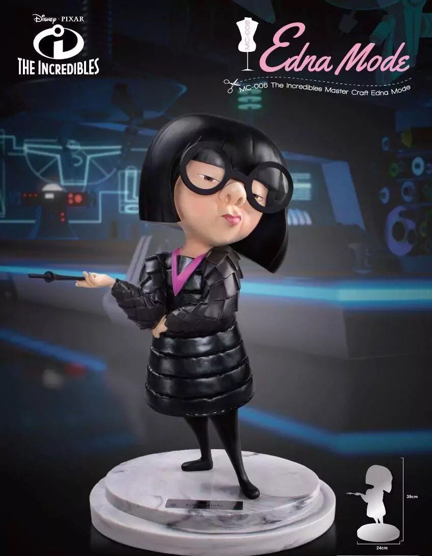 The Incredibles Edna Mode Master Craft Table Top Statue