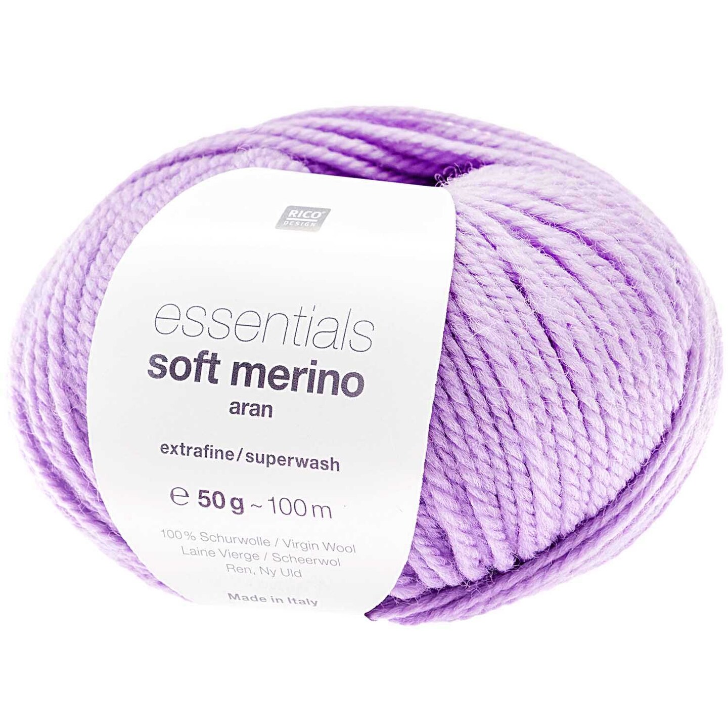 Essentials Soft Merino Aran by Universal Yarn - 100% Wool Yarn - 42 Colors