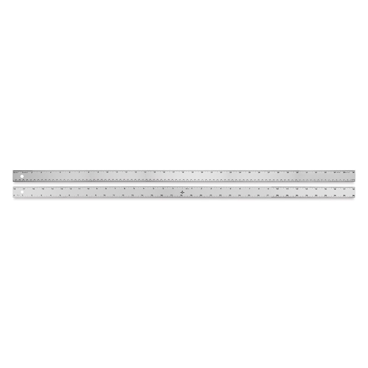 Alumicolor Standard Straight Edge - 36&#x22;, Silver
