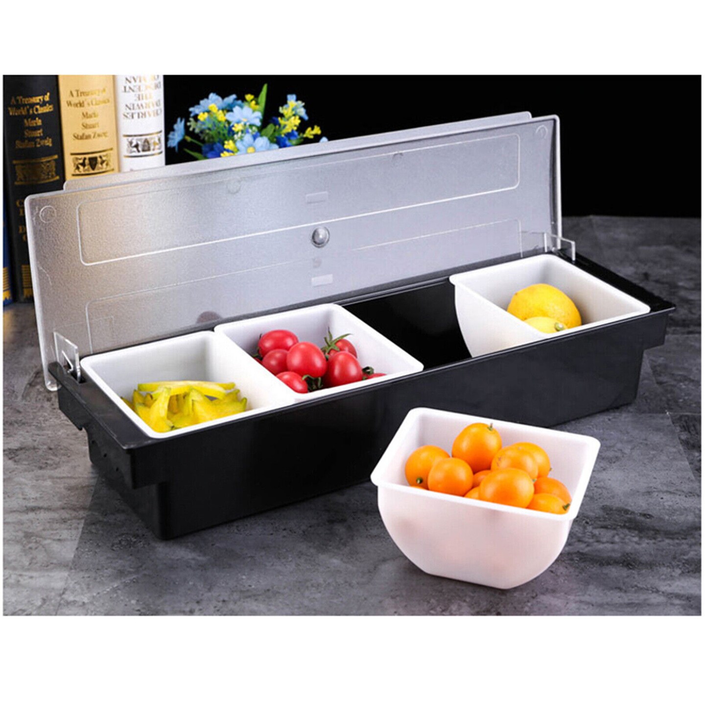 Kitcheniva Fruit Tray Container Caddy
