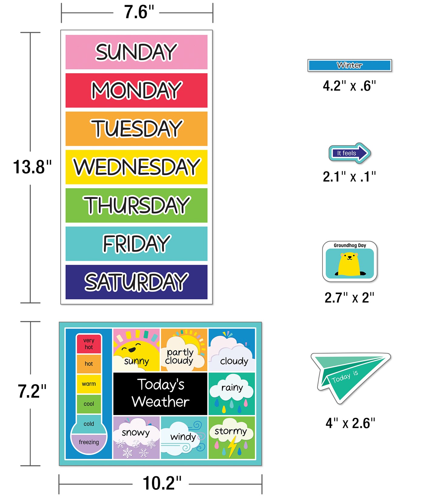 Happily Ever Elementary Bulletin Board Sets, Wall D&#xE9;cor &#x26; Classroom D&#xE9;cor