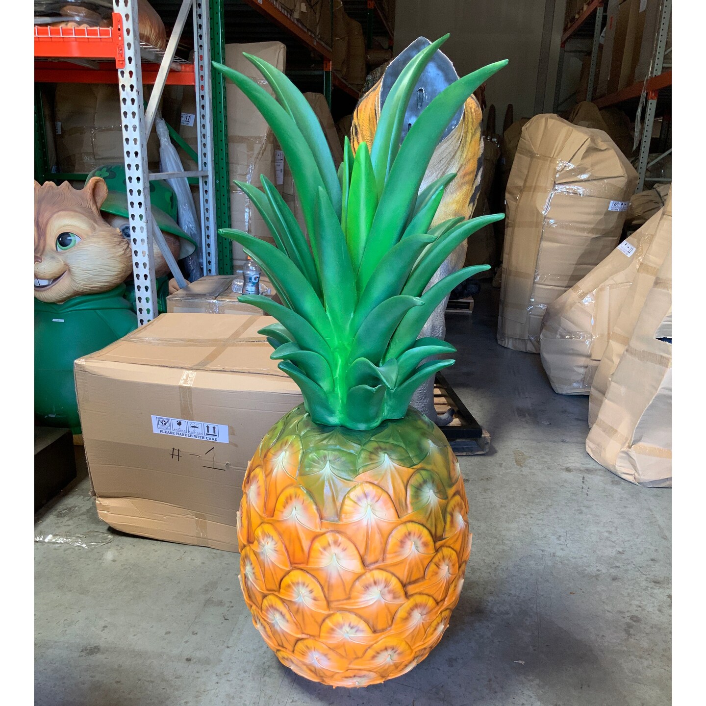Giant Pineapple Over Sized Statue