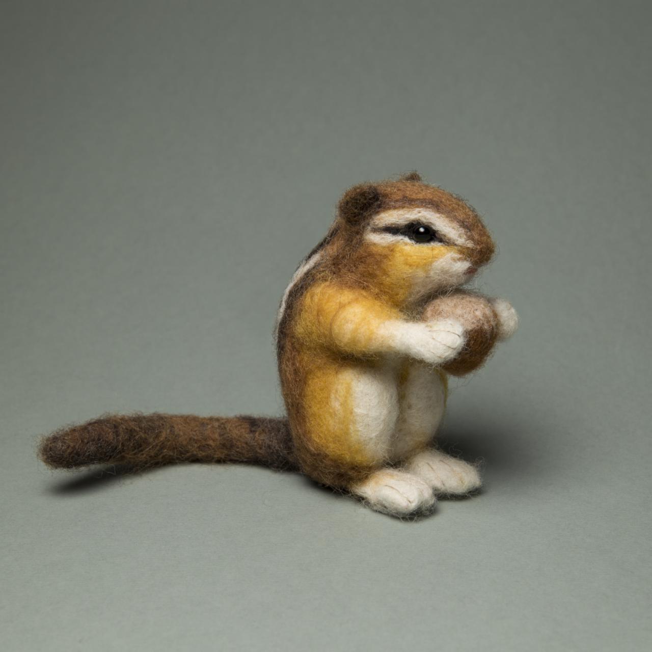Felting kit Small chipmunk
