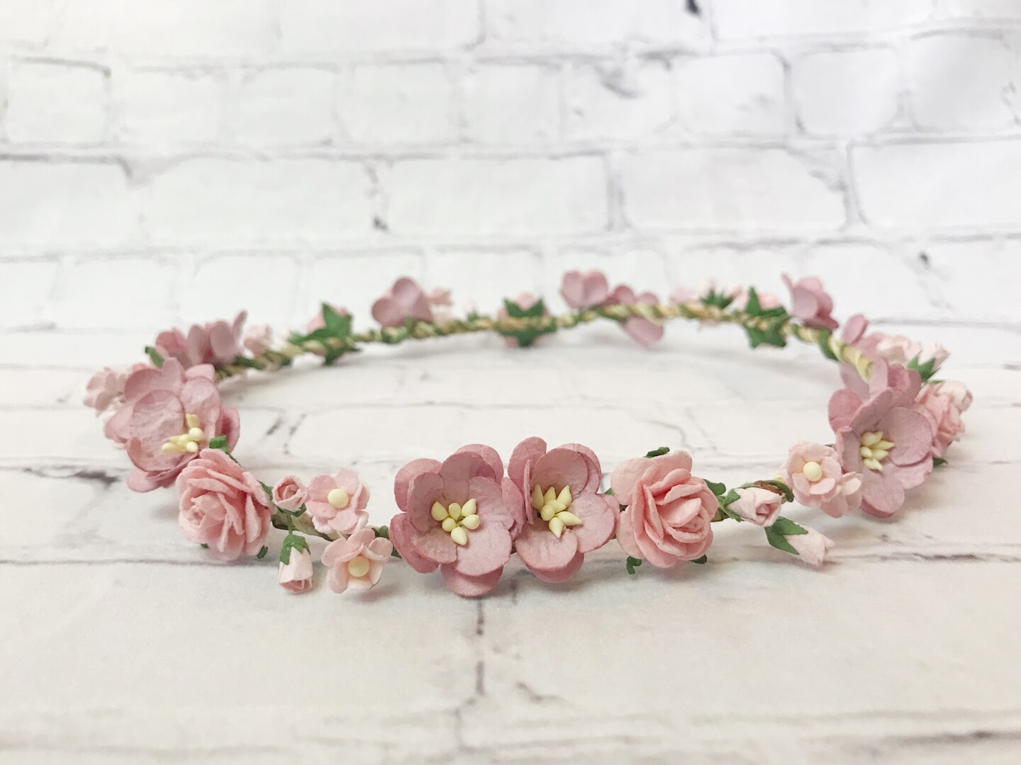 Mauve Flower Crown, Baby Flower Crown, Flower Crown Baby, Floral ...