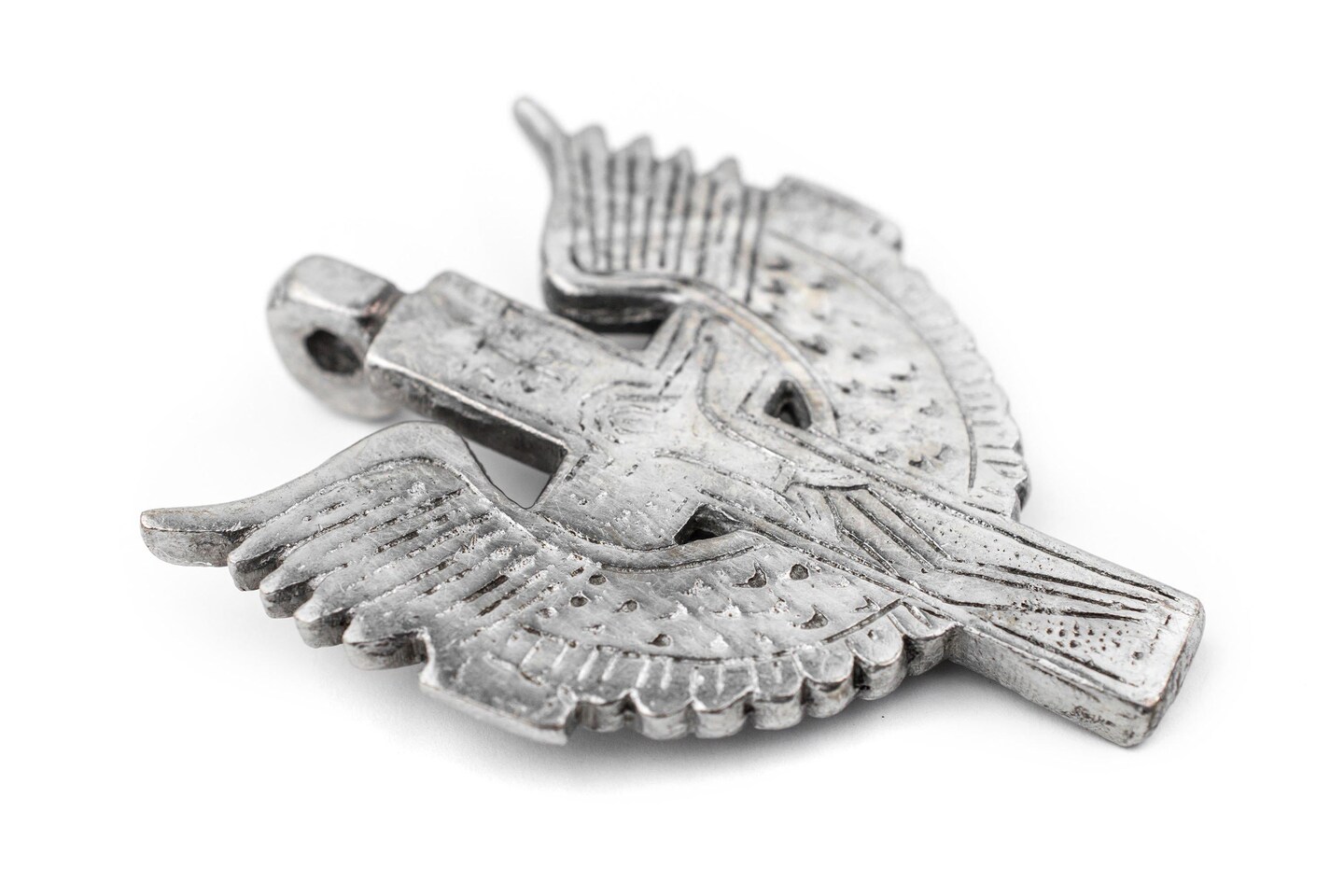 Silver Ethiopian Coptic Cross Pendant, African Abyssinian Design, Orthodox Christian Pendant for Jewelry, The Bead Chest