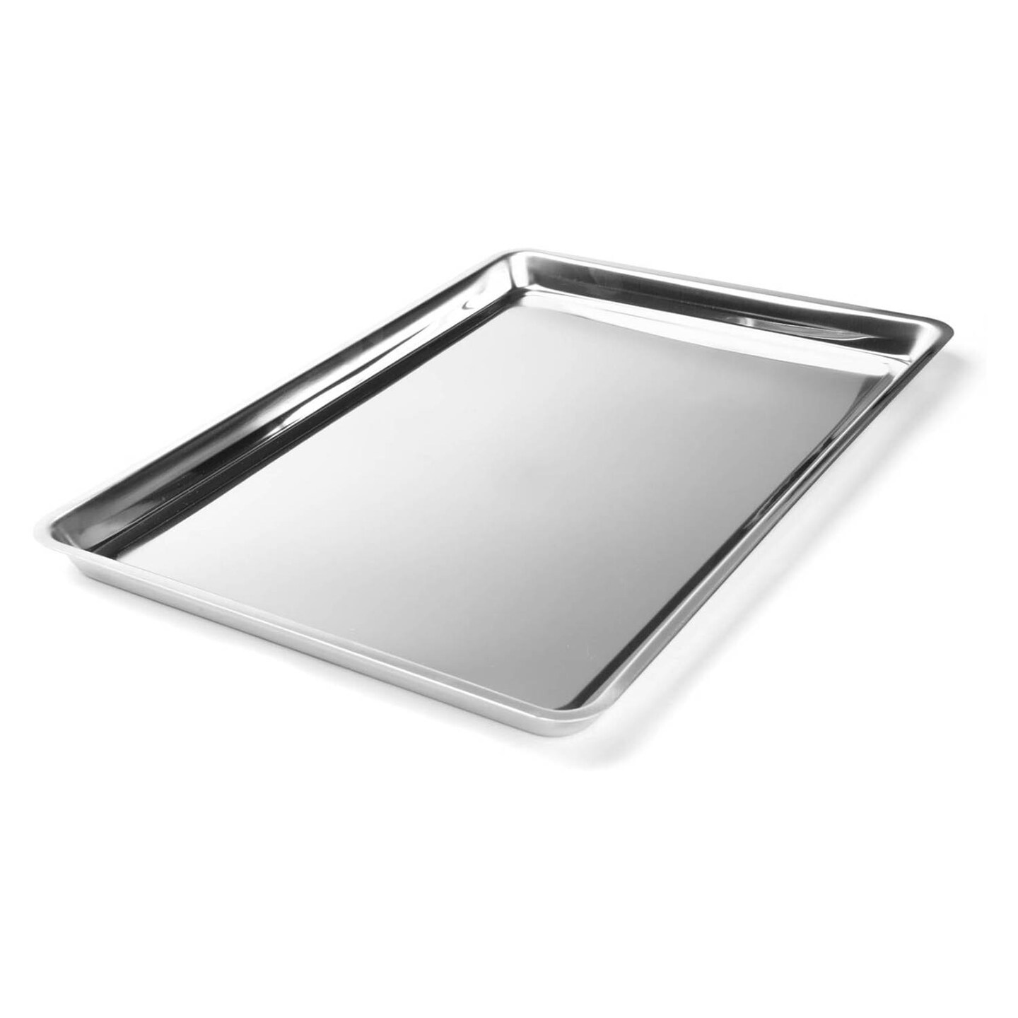 Fox Run Stainless Steel Jelly Roll Pan &#x26; Cookie Baking Sheet, 16.25 x 11.25 x 0.75 inches