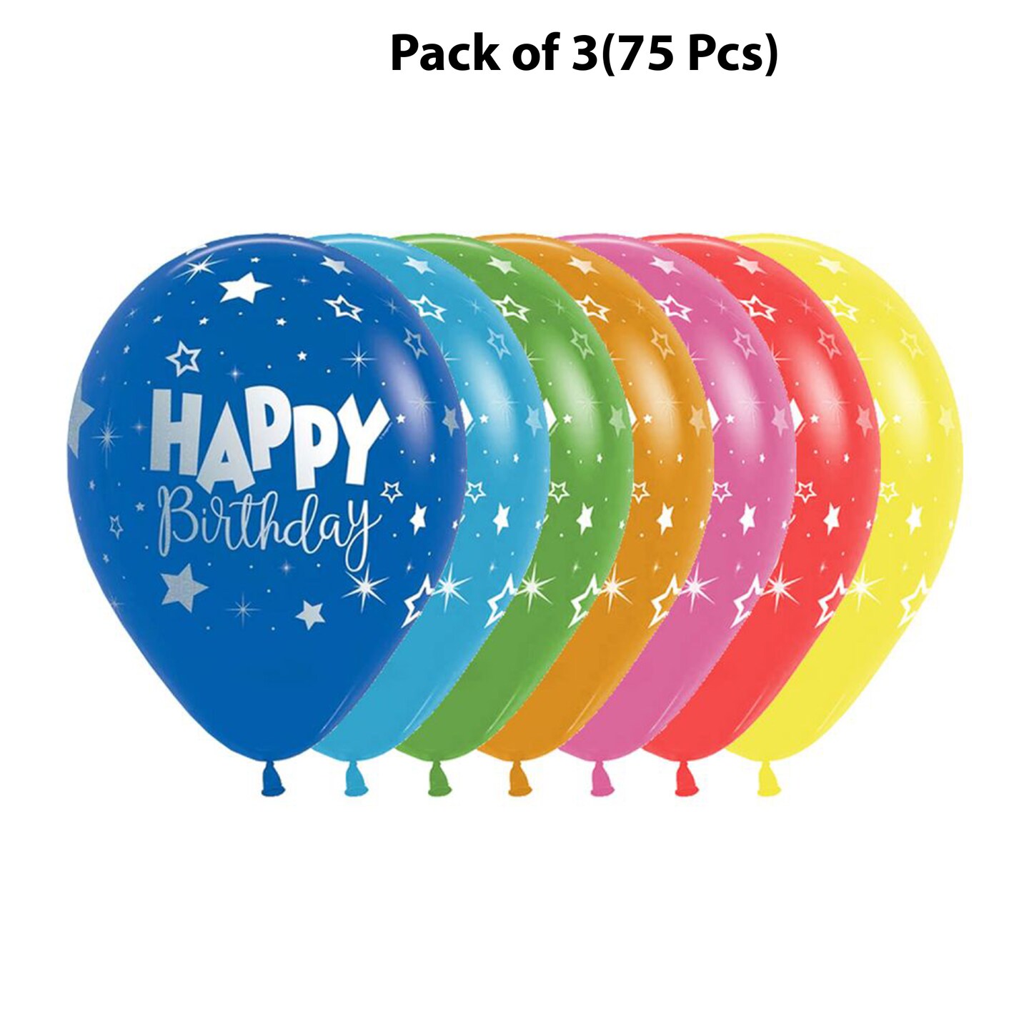 Fantasy Assorted Birthday Balloons - 11 Inch | perfect for any birthday party or festival | RAHEEV&#xAE;