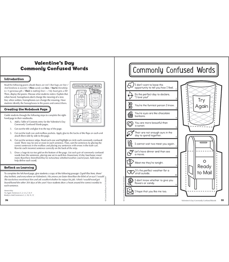 Carson Dellosa Interactive Notebooks Seasonal, Grade 4 Resource Book