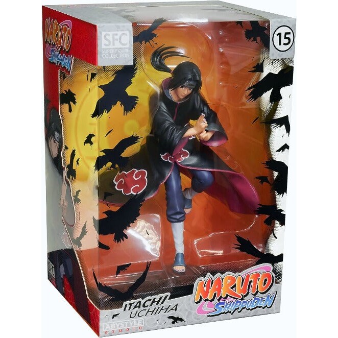 Naruto Shippuden Itachi Uchiha Statue 7.1 Inches Abystyle Licensed Figure