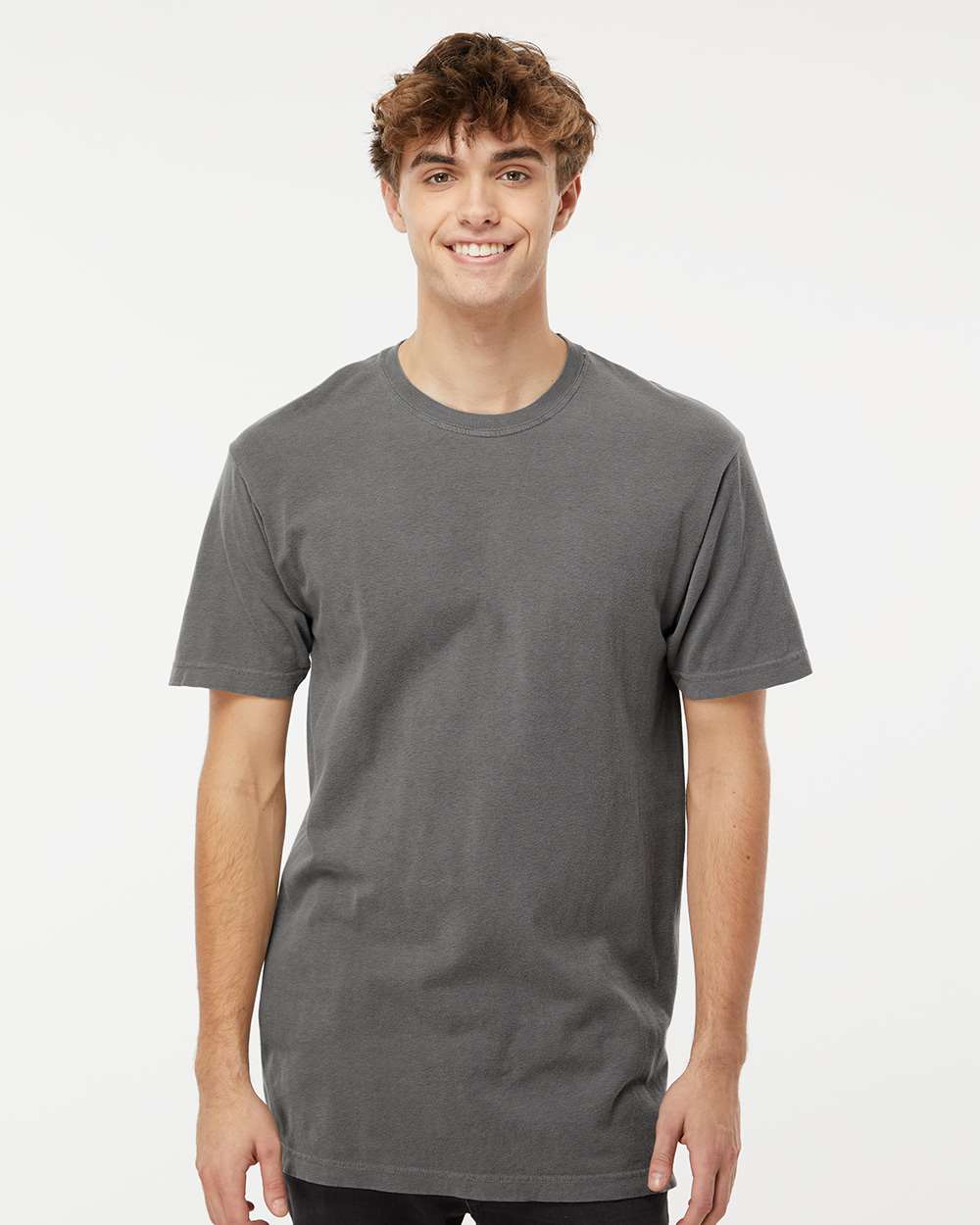 Vintage Garment-Dyed Crewneck T-Shirt for Casual Retro & Everyday Lifestyle Wear