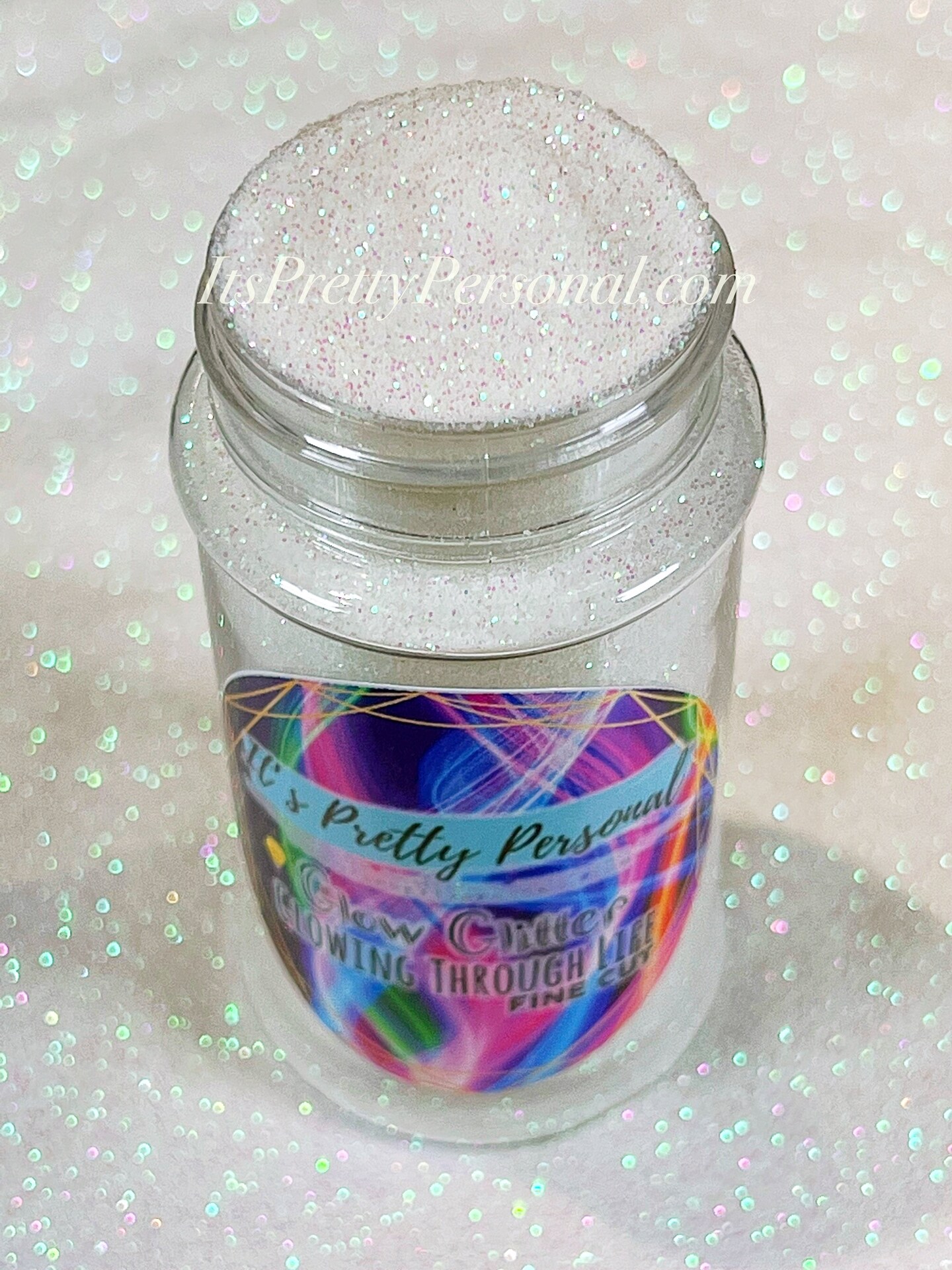 &#x22;Glowing Through Life&#x201D;- FINE CUT Opal GLOW Glitter