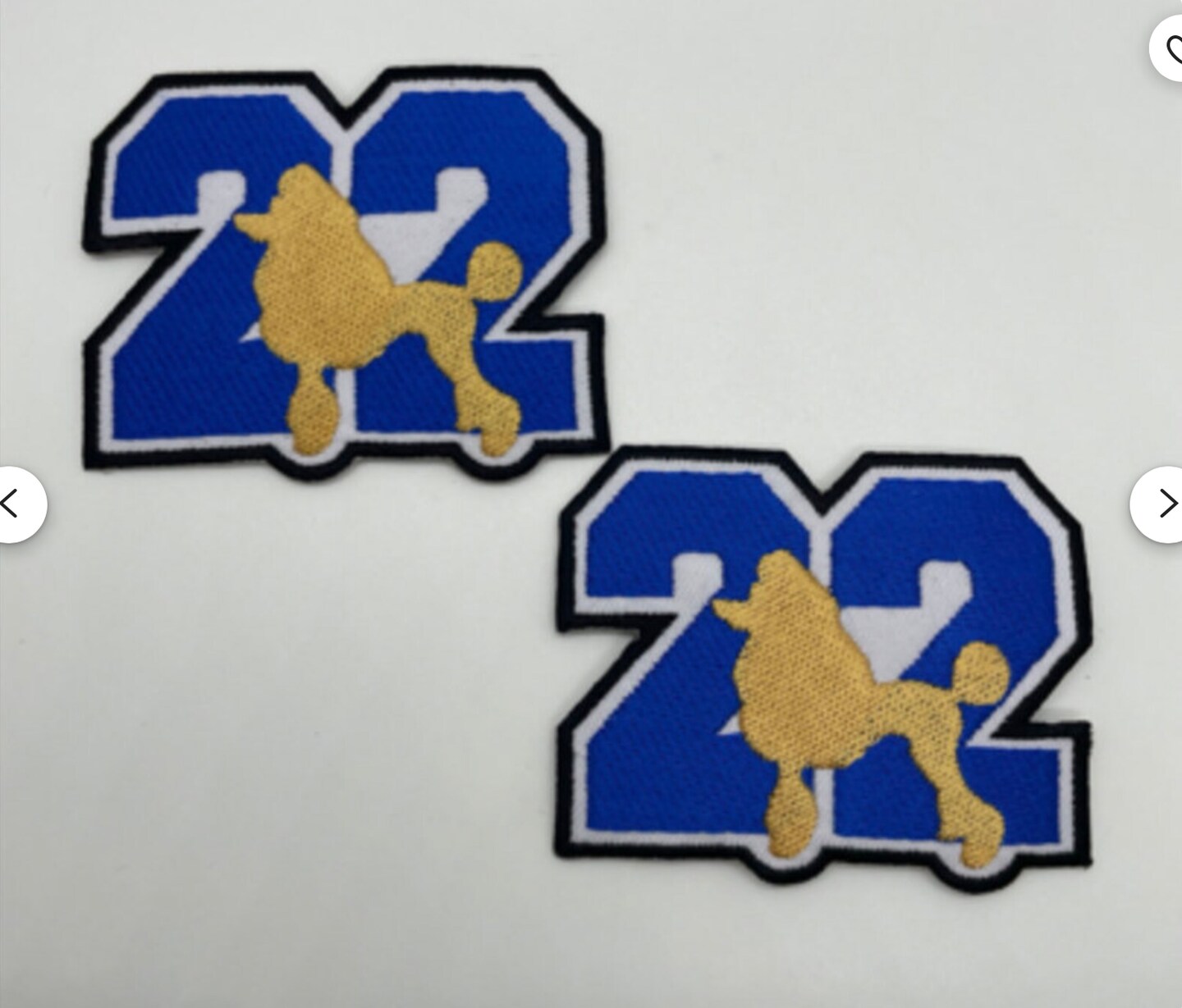 Pretty Poodle patch